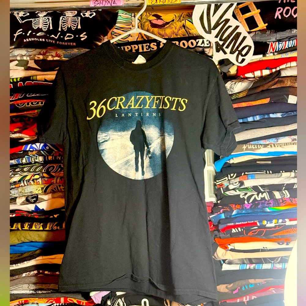 🍁 36 CRAZYFISTS  Lanterns Album Artwork Band Shirt 🍁